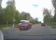 VIDEO // O șoferiță a fost sancționată după ce nu a acordat prioritate unui pieton pe o stradă din Chișinău