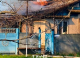 Incendiu puternic în Slobozia, stânga Nistrului: Locuința unui cuplu de pensionari a fost distrusă complet