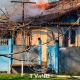 Incendiu puternic în Slobozia, stânga Nistrului: Locuința unui cuplu de pensionari a fost distrusă complet