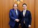 Mihai Popșoi a avut o întrevedere cu secretarul general al Inițiativei Central Europene, Franko Dal Mas