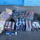 Peste 14 mii de țigarete și 37,5 litri de alcool au fost confiscate în raionul Drochia