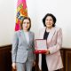 Maia Sandu s-a întâlnit cu Salomé Zourabichvili și i-a înmânat „Ordinul Republicii"