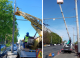 Lucrări la iluminatul public în Chișinău și suburbii. Ce intervenții au fost făcute într-o săptămână