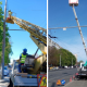 Lucrări la iluminatul public în Chișinău și suburbii. Ce intervenții au fost făcute într-o săptămână
