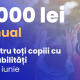 Familiile cu copii cu dizabilități vor beneficia de o plată anuală. Câți bani și când vor fi transferați
