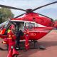 FOTO // Misiune aero-medicală SMURD: O pacientă din Republica Moldova a fost transferată la terapie intensivă în București