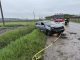 Accident în Ialoveni: Un șofer a ieșit cu mașina de pe traseu, în apropiere de Costești
