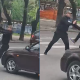 Scene violente în trafic: Doi șoferi s-au luat la bătaie în plină stradă din capitală, sub privirile martorilor