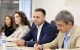 FOTO // Primăria Chișinău a organizat o întrevedere cu o delegație din România, pentru susținerea mediului antreprenorial