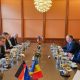FOTO // Vicepremierul Mihai Popșoi a avut o întrevedere cu ministrul german Johann Wadephul