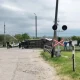 Accident feroviar la Florești: Un tren a lovit de un autovehicul la trecerea la nivel cu calea ferată