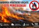 Inspectoratul pentru Protecția Mediului avertizează asupra riscului crescut de incendii în sezonul estival