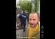 VIDEO // Grigore Manoli s-a pomenit cu un polițist în curtea sa, înainte de întâlnirea cu Maia Sandu. Reacția Poliției