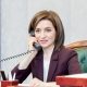 Sandu a purtat convorbiri telefonice cu lideri europeni pentru avansarea negocierilor de aderare la UE