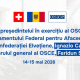Președintele OSCE vine în Republica Moldova. Cu cine se va întâlni