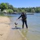 FOTO // Plajele din Chișinău, „curățate de pericole ascunse”. Ce au scos muncitorii din lacuri înainte de deschiderea sezonului estival