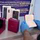 FOTO // Trei telefoane și bijuterii descoperite în bagajul unei pasagere la Aeroportul Chișinău