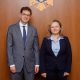 Carolina Perebinos a avut o întrevedere de lucru cu ambasadorul Confederației Elvețiene în Republica Moldova, Félix Baumann
