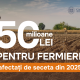 Guvernul alocă 50 de milioane de lei pentru fermieri