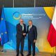Alexandru Munteanu s-a întâlnit cu Donald Tusk la Conferința pentru Reconstrucția Ucrainei: „Polonia este unul dintre cei mai puternici susținători ai Republicii Moldova”