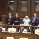 VIDEO // Delegație a Radei Supreme, prezentă la Parlamentul de la Chișinău. Grosu: „Slavă Ucrainei! Slavă ZSU!”, iar din sală s-a auzit: „Slavă eroilor!”