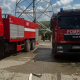 FOTO // Un incendiu la un depozit de materiale de construcții pe strada Industrială din Chișinău