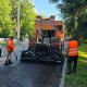 FOTO // Au fost începute lucrările de aplicare a tratamentului rutier Slurry Seal pe strada Nicolae Dimo din sectorul Rîșcani al capitalei