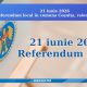 Alegătorii din Coșnița pot solicita votarea la locul aflării la referendumul din 21 iunie 2026