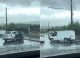 Accident grav în sectorul Buiucani al capitalei: Un microbuz și un automobil s-au ciocnit frontal
