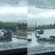 Accident grav în sectorul Buiucani al capitalei: Un microbuz și un automobil s-au ciocnit frontal