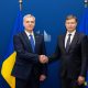 Osmochescu și comisarul european Valdis Dombrovskis au discutat despre implementarea Planului de Creștere pentru Republica Moldova
