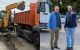 Primăria Chișinău construiește o rețea de canalizare pluvială la intrarea în Sîngera