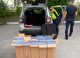 VIDEO // Peste 100 000 de țigarete fără acte, depistate într-o Dacia Duster în apropiere de Comrat
