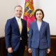 Maia Sandu s-a întâlnit cu șeful Oficiului Consiliului Europei la Chișinău, aflat la final de mandat