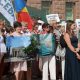 MAN a protestat în fața Parlamentului împotriva reformei „Restart în educație”: „Școala trebuie să rămână în slujba comunităților, nu a controlului politic”
