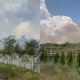 Incendiu de vegetație lângă un cimitir din Căușeni. Două echipaje de pompieri au intervenit la fața locului