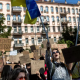 Protestele împotriva demiterii lui Mihail Fiodorov continuă pentru a doua zi consecutiv în Kiev